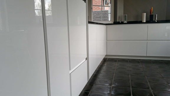 Keuken hoogglans wit