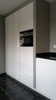 Keuken hoogglans wit
