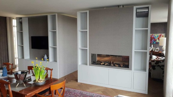 Tv meubel en haardombouw