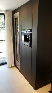 Chique apparatuur van Gaggenau in de kastenwand